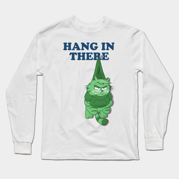 Hang in There, Llewellynfield Long Sleeve T-Shirt by Number1Robot